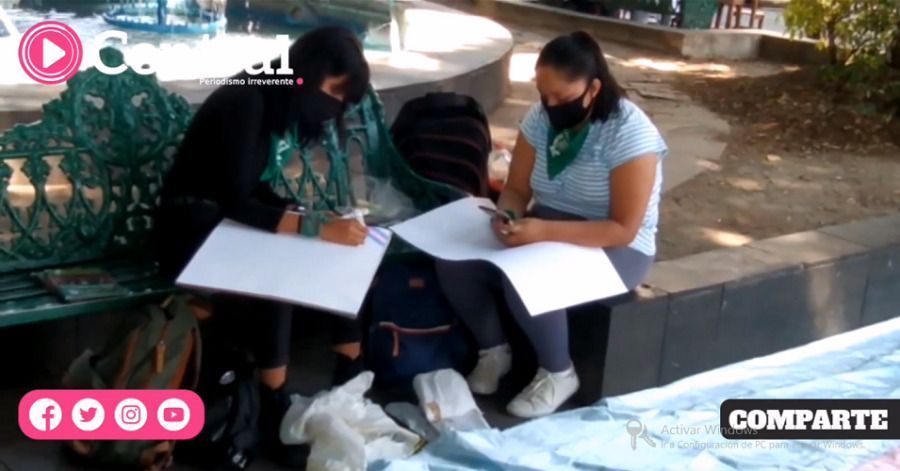 EN VIVO: Feministas realizan jornada informativa en el Paseo Bravo sobre Ley Agnes y despenalizaci&oacute;n del aborto