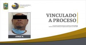 Jorge N., de 30 a&ntilde;os, fue vinculado a proceso por violaci&oacute;n 