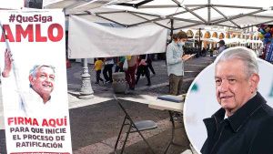 Solo 19 mil poblanos han firmado para la consulta de revocaci&oacute;n de mandato de AMLO