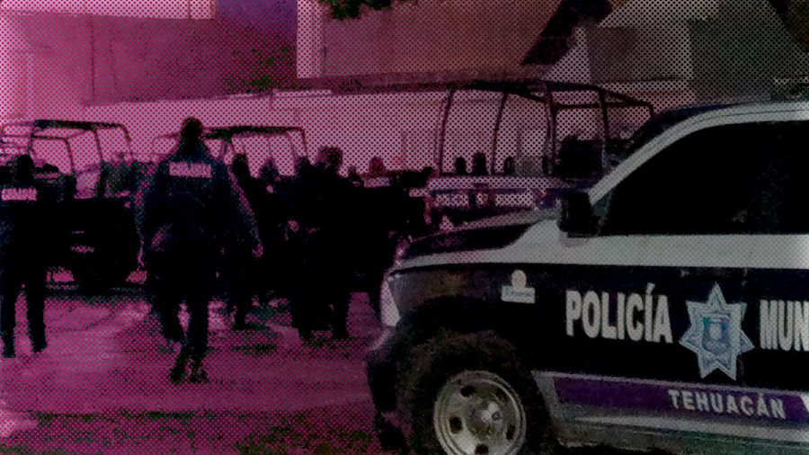Ebrio, director de Gobierno de Tehuacán amenaza de muerte a policías municipales