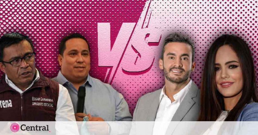 Edgar Garmendia y Carlos Evangelista mantienen el control del partido en Puebla.