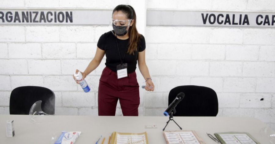 En las elecciones del 6 de junio, el INE aplicar&aacute; protocolos sanitarios para evitar la propagaci&oacute;n del virus de la covid-19