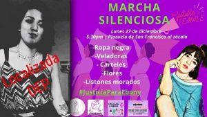 Se manifestarán para exigir justicia por el feminicidio de Ebony en Atlixco