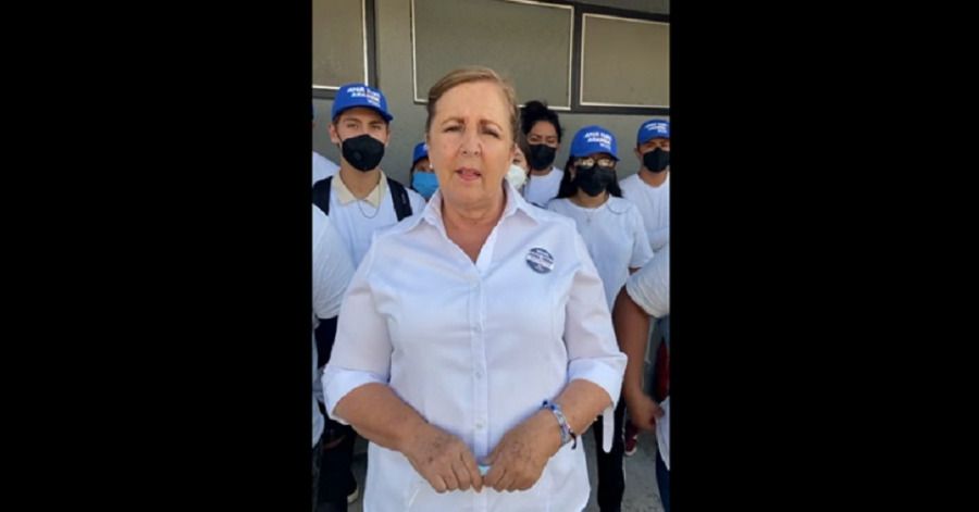Ana Tete Aranda, candidata por una diputación federal denunció que sis brigadistas fueron asaltados.