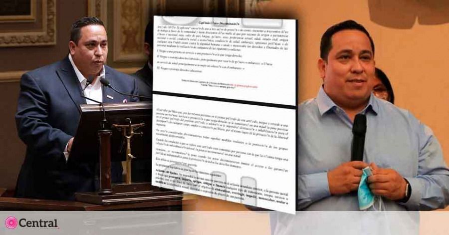 Carlos Evangelista intent&oacute; estrenarse como diputado con su primera propuesta.