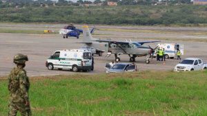 Ataque en aeropuerto de C&uacute;cuta, Colombia deja dos muertos