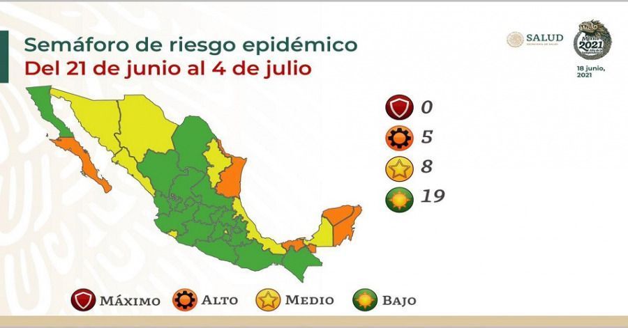 La entidad poblana permanece con una curva a la baja en el n&uacute;mero de infectados