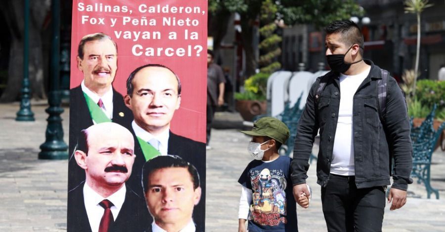 Consulta popular en contra de expresidentes mexicanos.