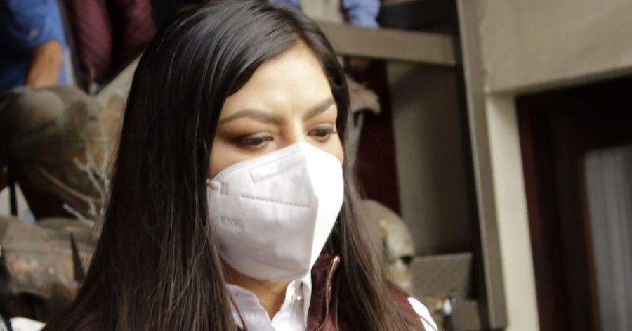Claudia Rivera acept&oacute; su derrota virtual contra Eduardo Rivera, aunque resalt&oacute; las campa&ntilde;as negras que sufri&oacute; en la contienda.