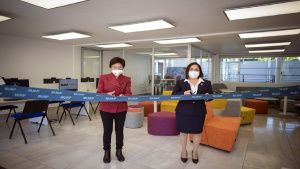 Remodela Lilia Cedillo la biblioteca disciplinaria en la Facultad de Enfermer&iacute;a