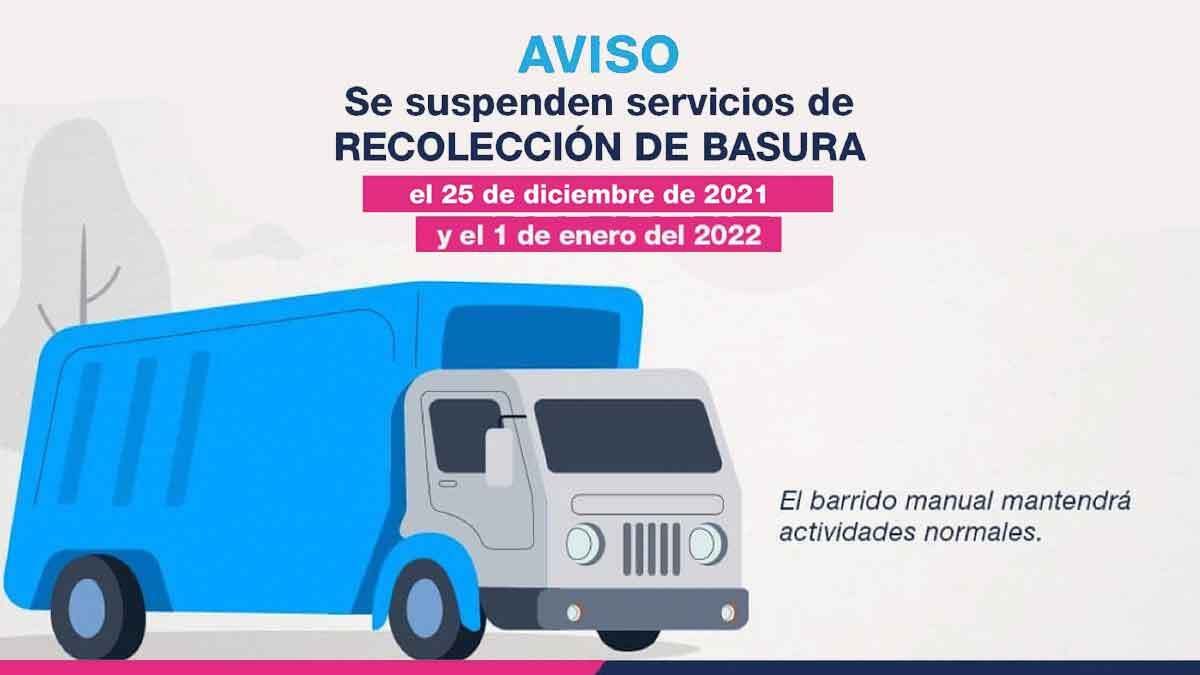 Anuncia Ayuntamiento de Puebla suspensi&oacute;n de servicios por navidad y fin de a&ntilde;o