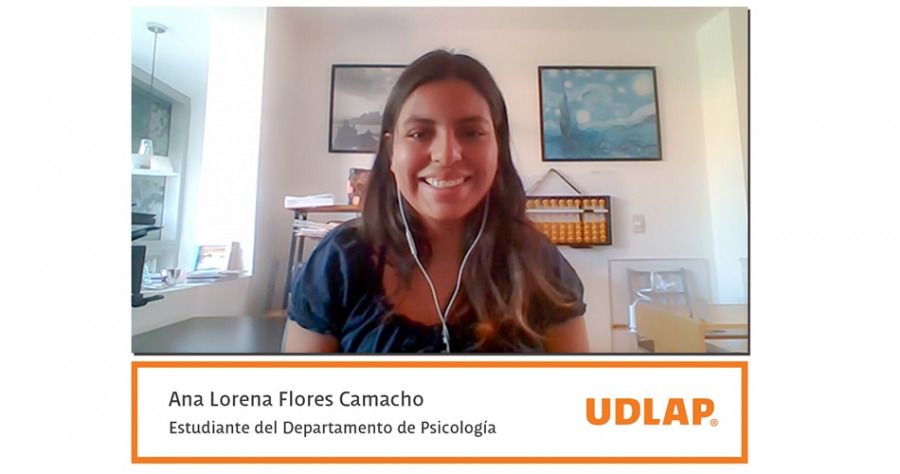 Ana Lorena Flores Camacho, estudiante de psicolog&iacute;a en la UDLAP