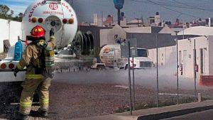 VIDEO: Fuga de gas LP en la colonia Tres Cruces provoca caos entre vecinos