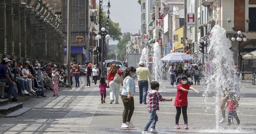 Puebla sexto con más contagios covid en menores.