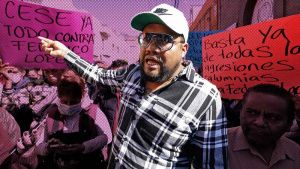Por tercera vez detienen a Federico L&oacute;pez, l&iacute;der de los ambulantes de Fuerza 2000 en Puebla