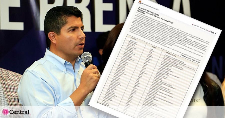 Panistas firman desplegado contra Lalo Rivera; lo acusan de chantaje y manipulaci&oacute;n