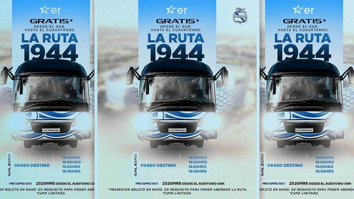 Paseo Destino se pone la del Puebla; habrá transporte gratis para la Franja vs América