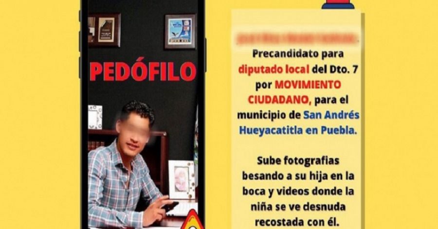 MC advierte que no postular&aacute; a aspirante a diputado de Puebla acusado de pedofilia: &ldquo;nadie con actos indignos ser&aacute; nuestro candidato&rdquo;