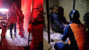 Mujer ebria resulta herida tras caer en cisterna en San Sebastián de Aparicio