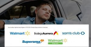 Cadenas de supermercado de Walmart ofrecen pruebas r&aacute;pidas de covid.