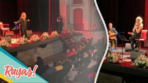 Alexandra Gravas hace cantar a los poblanos en la inauguraci&oacute;n del Festival Internacional de Puebla