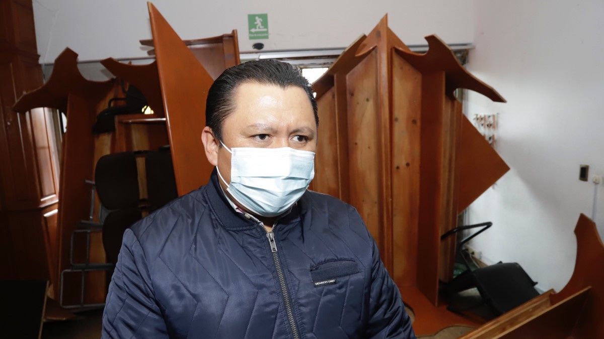 Son 60 los implicados en el robo a las instalaciones del Sindicato del Ayuntamiento de Puebla: Gonzalo Juárez
