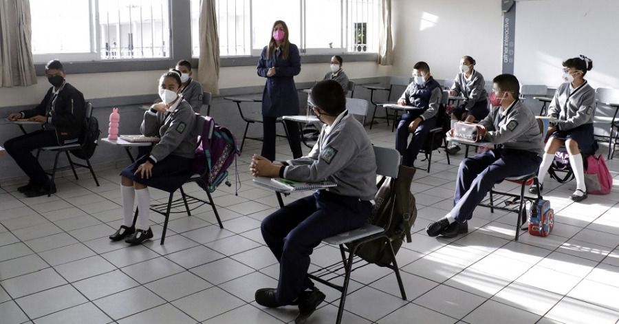 El 99% de los docentes est&aacute;n laborando desde las aulas.