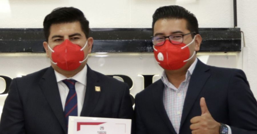 El dirigente del PRI defiende la candidatura de Jonathan Collantes por el municipio de Tlachichuca