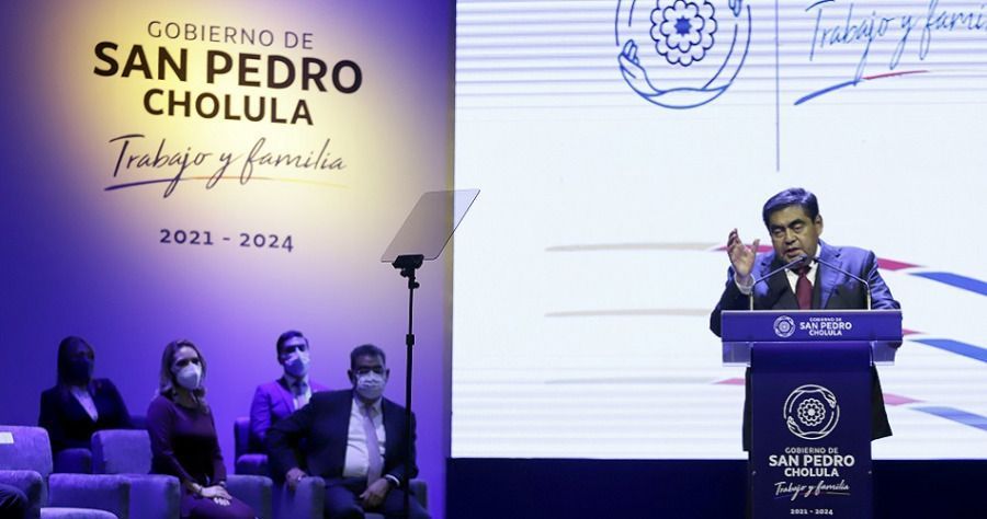 Barbosa se comprometi&oacute; a integrar proyectos para San Pedro Cholula