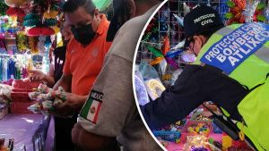 En Atlixco realizan operativo contra venta ilegal de pirotecnia