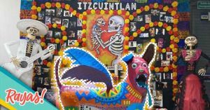 La bella ofrenda que Funeraria Memorial Friends de Puebla dedicó a michis y lomitos