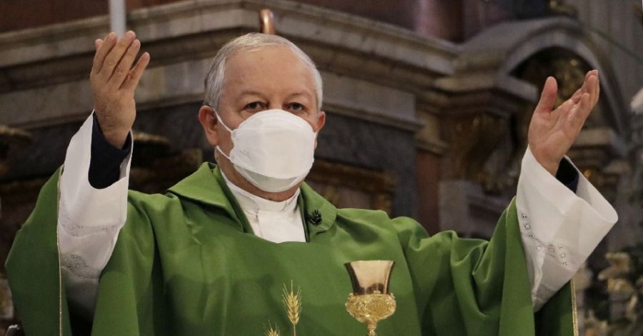 El Arzobispo recordó la frase del papa Francisco que defiende la vida y rechaza el aborto.