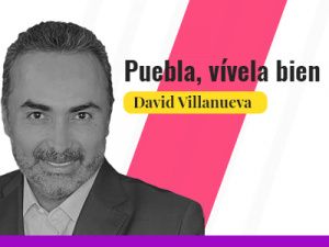 David Villanueva, autor de &quot;Puebla, vívela bien&quot;.