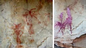 Visitantes vandalizan pintura rupestre de España; autoridades ya investigan