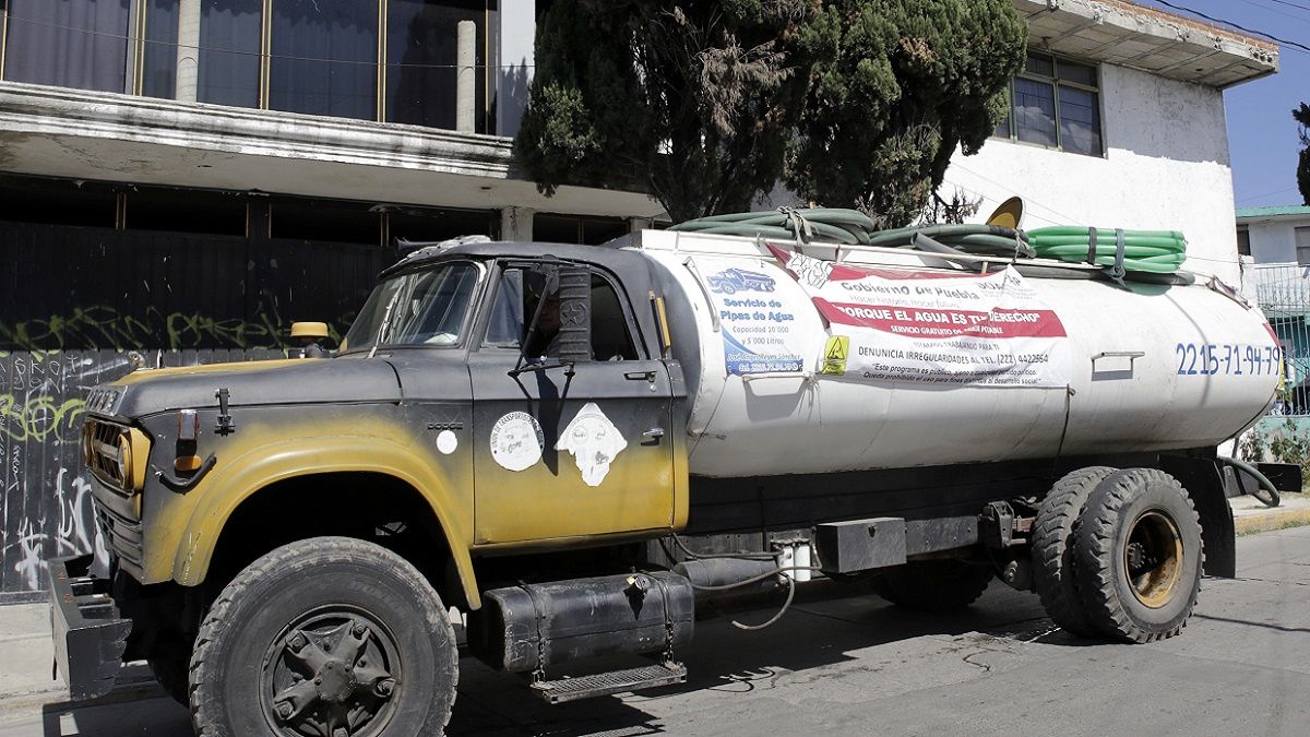Soapap instala m&oacute;dulo para repartir agua potable en Xochimehuacan