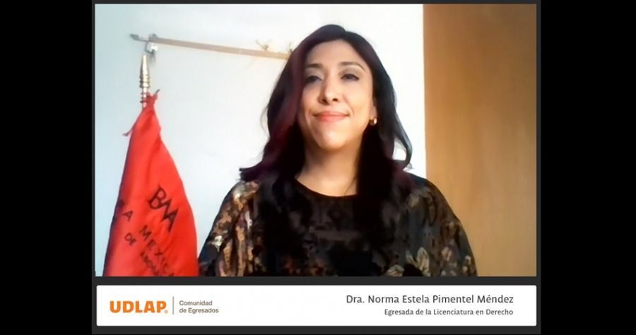 La Dra. Norma Estela Pimentel M&eacute;ndez