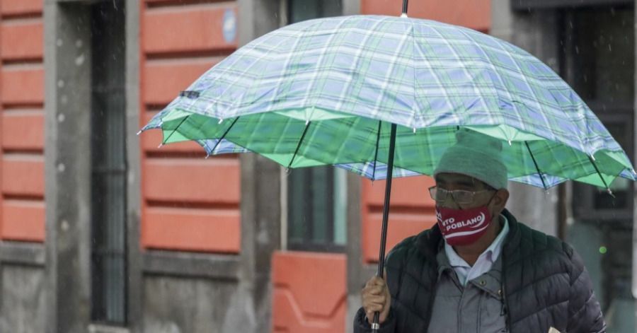 ¡Saca el paraguas! Lloverá en la ciudad de Puebla la tarde de este lunes