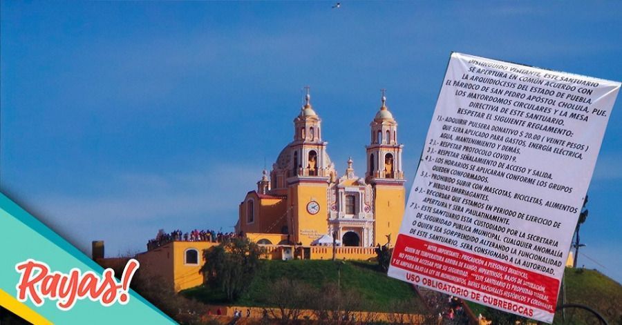 Abren el Santuario de los Remedios en Cholula, pero cobran 20 pesos