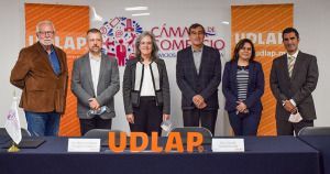 UDLAP y CANACO Puebla reafirman su compromiso de formar empresarios l&iacute;deres