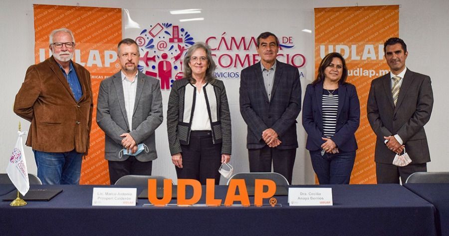 UDLAP y CANACO Puebla reafirman su compromiso de formar empresarios l&iacute;deres