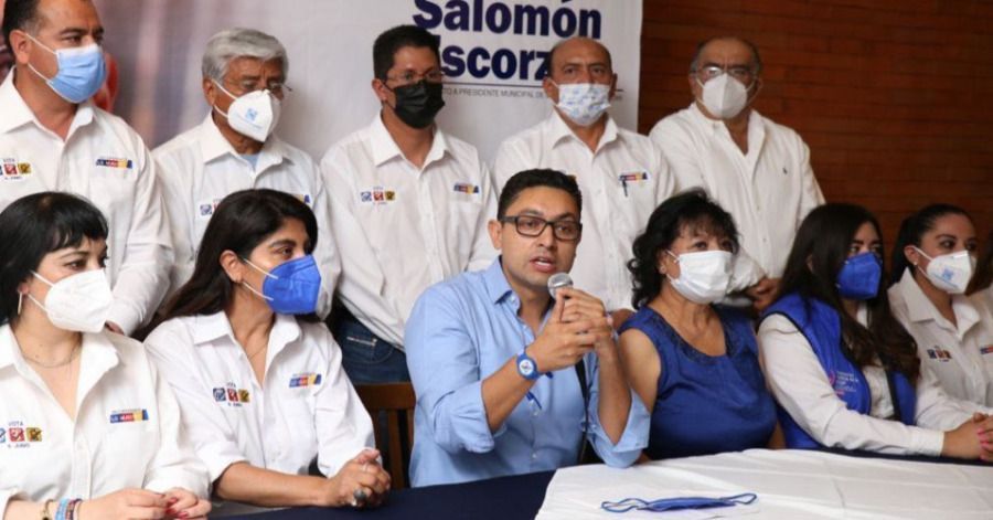 Edgar Salom&oacute;n inicia campa&ntilde;a apostando por la seguridad en Texmelucan