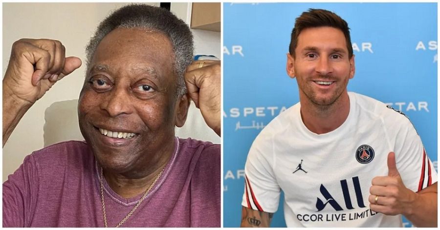 Pelé felicita a Messi por récord de goles en partidos de selecciones