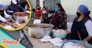 #PueblaSolidaria Vecinos de Xochimehuacan regalan comida y ropa a los afectados por las explosiones