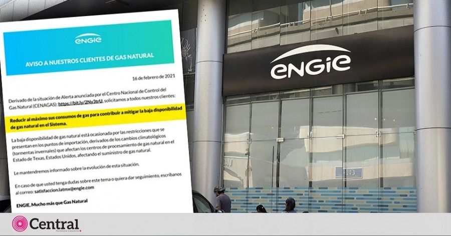 Engie pide a poblanos reducir al m&aacute;ximo el consumo de gas natural para evitar desabasto