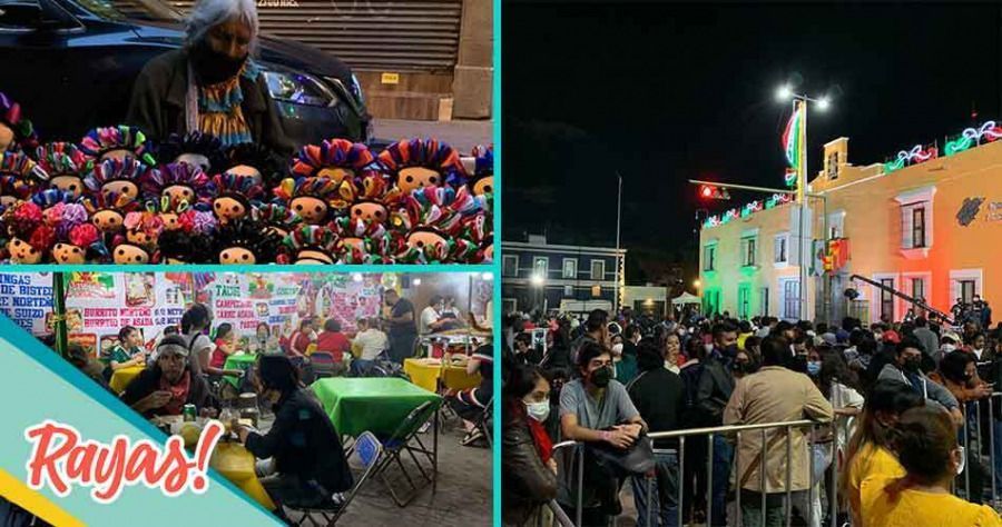 Las fiestas patrias en Puebla en medio de la pandemia.