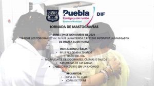 &iquest;Vives en La Margarita? Acude a la Jornada de Mastograf&iacute;as gratis del DIF Municipal