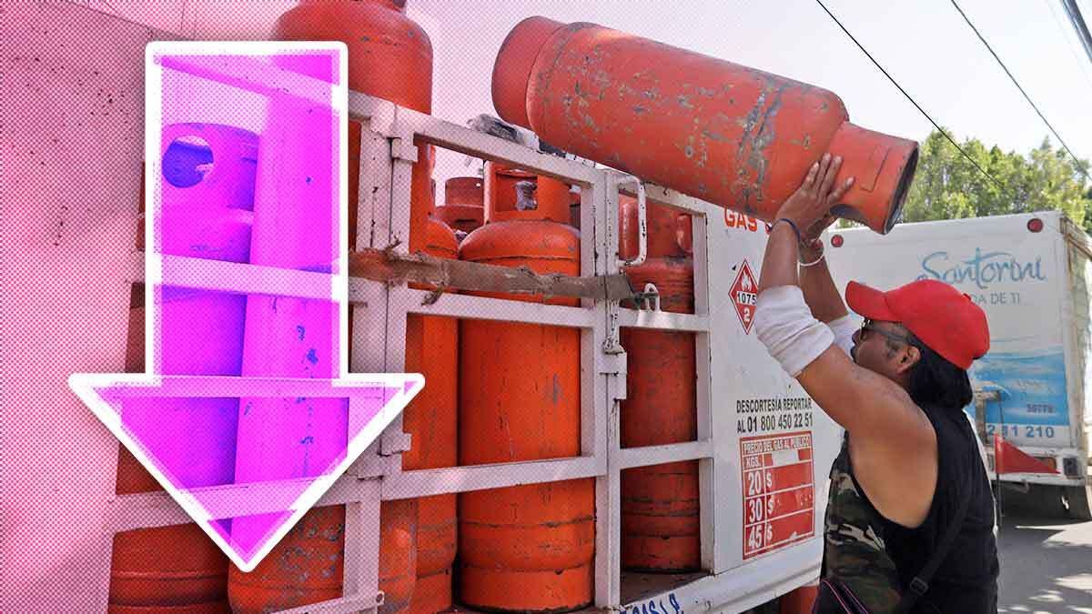 2022 inicia con el precio del gas LP a la baja en Puebla