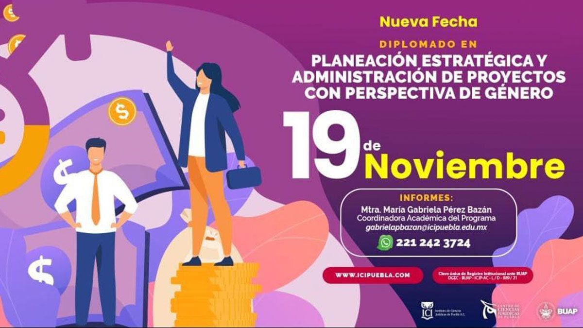 El ICI te invita a su diplomado para generar proyectos con perspectiva de g&eacute;nero
