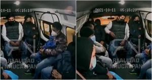 Uno de los asaltantes amenaz&oacute; a los pasajeros y les dijo "Tel&eacute;fonos a la mano, sino les suelto un balazo"