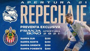 Este s&aacute;bado, todos al Cuauht&eacute;moc: Puebla juega el repechaje ante Chivas